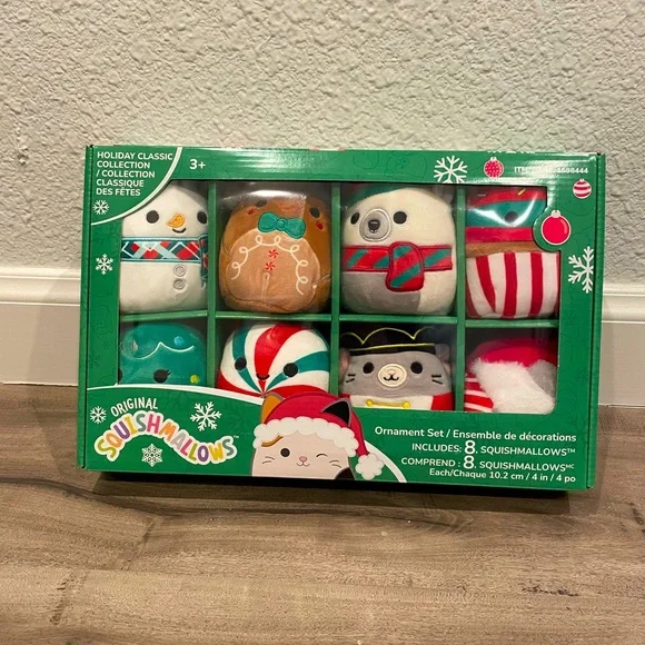 Holiday 2022 Classic Collection Squishmallows Ornaments - Picture 1 of 3
